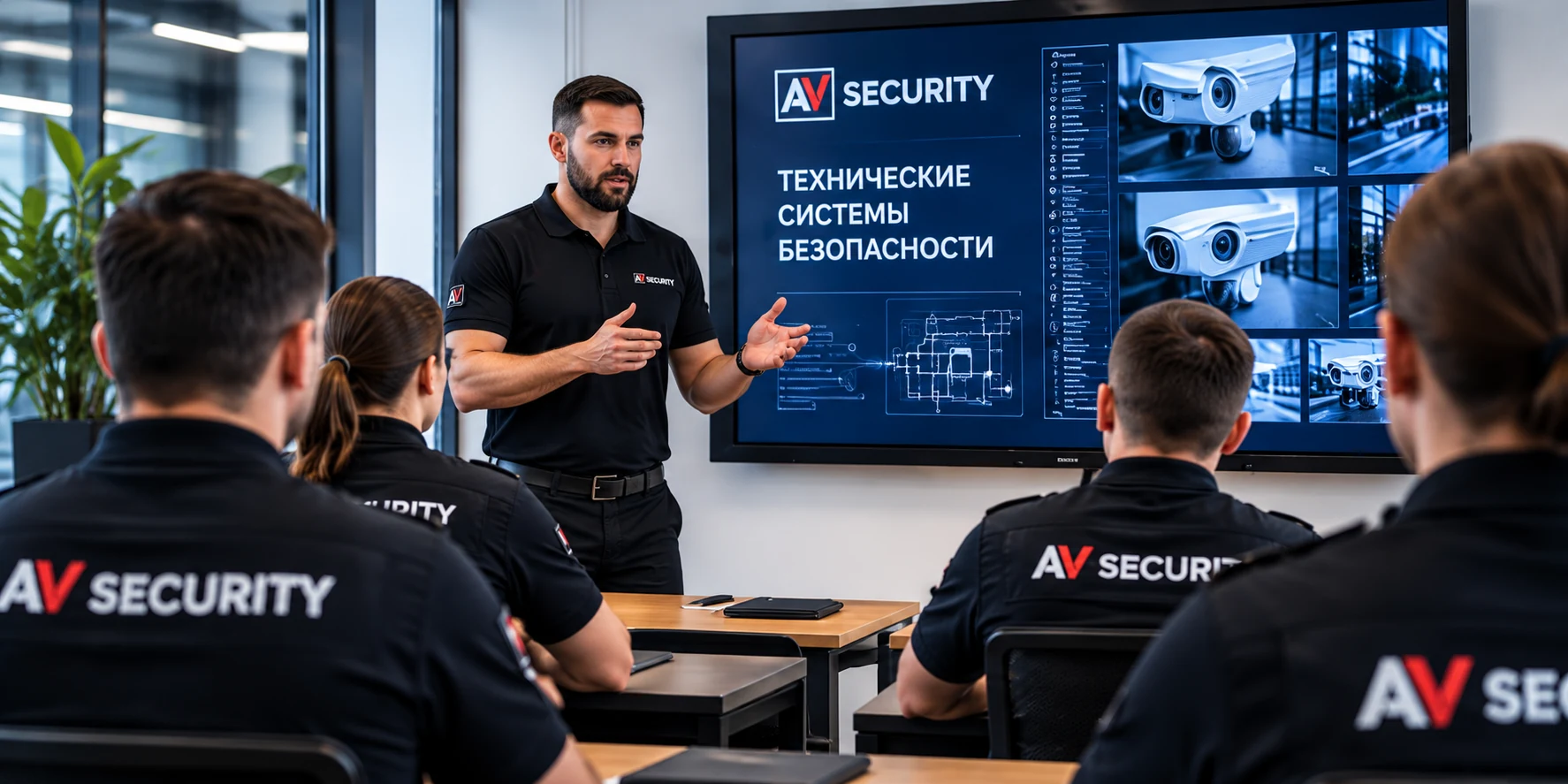 Обучение сотрудников AV-Security работе с техническими системами безопасности